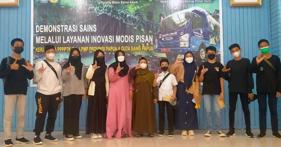 Demonstrasi Sains Melalui Layanan Inovasi Modis Pisan