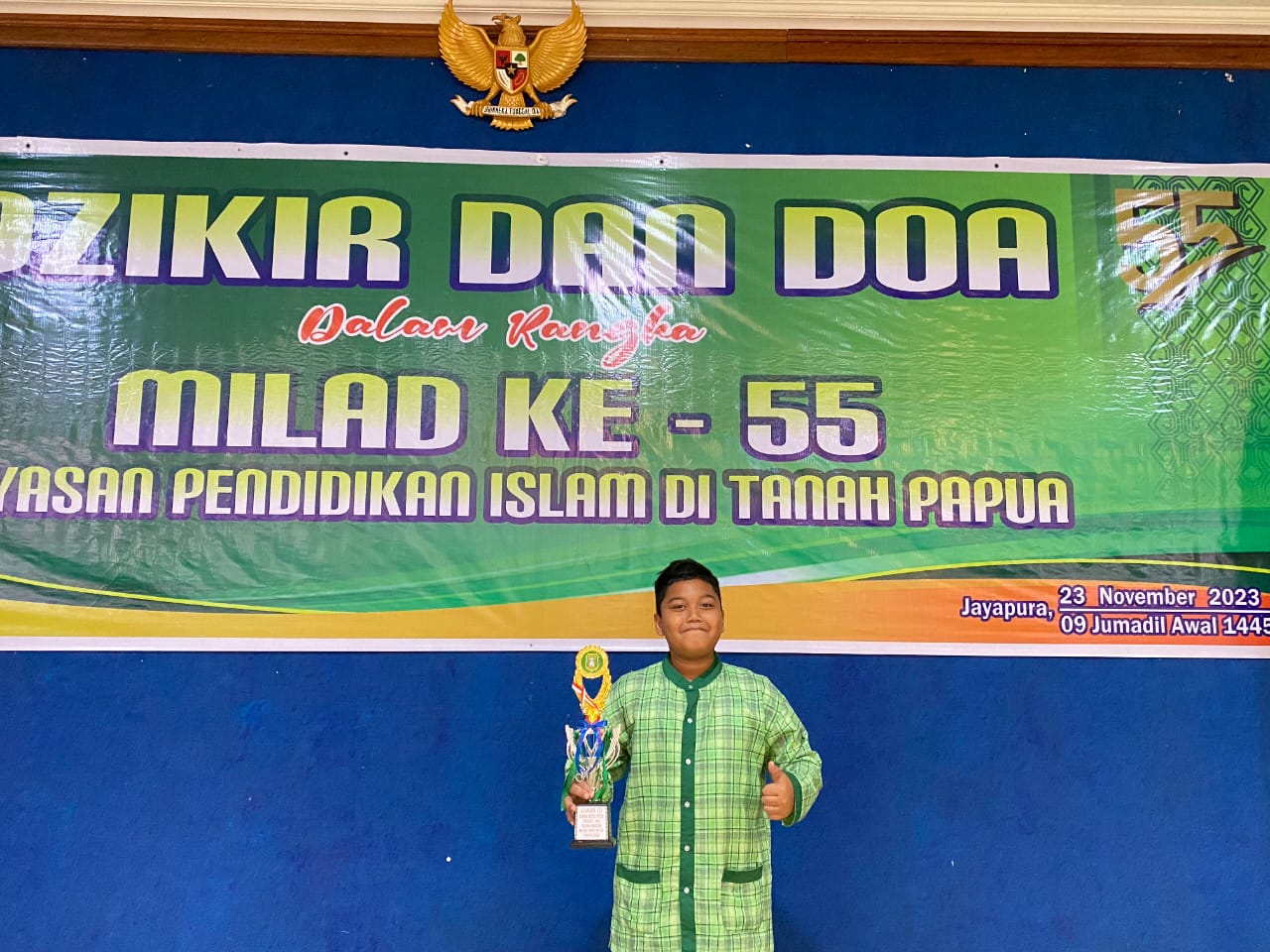 Juara 3 Tartil Putra Tingkat SMP